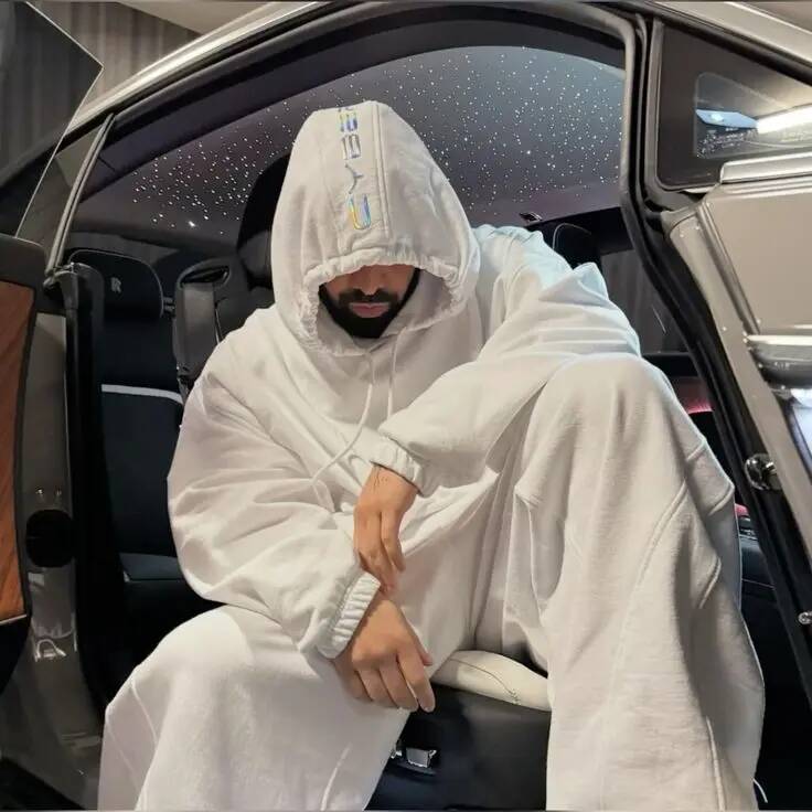 Drake pfp Profile Picture Cozy Vibes in a Luxury Car