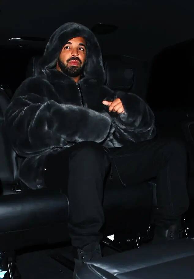Drake pfp Profile Picture Cozy Fur Look