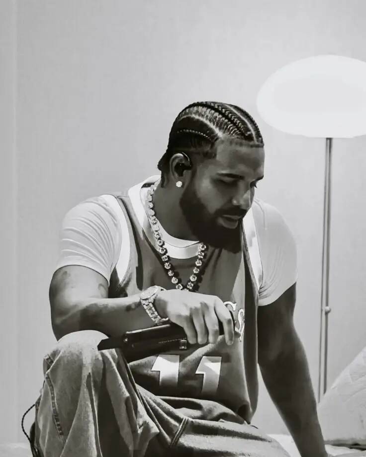 Drake pfp Profile Picture Black and White Aesthetic