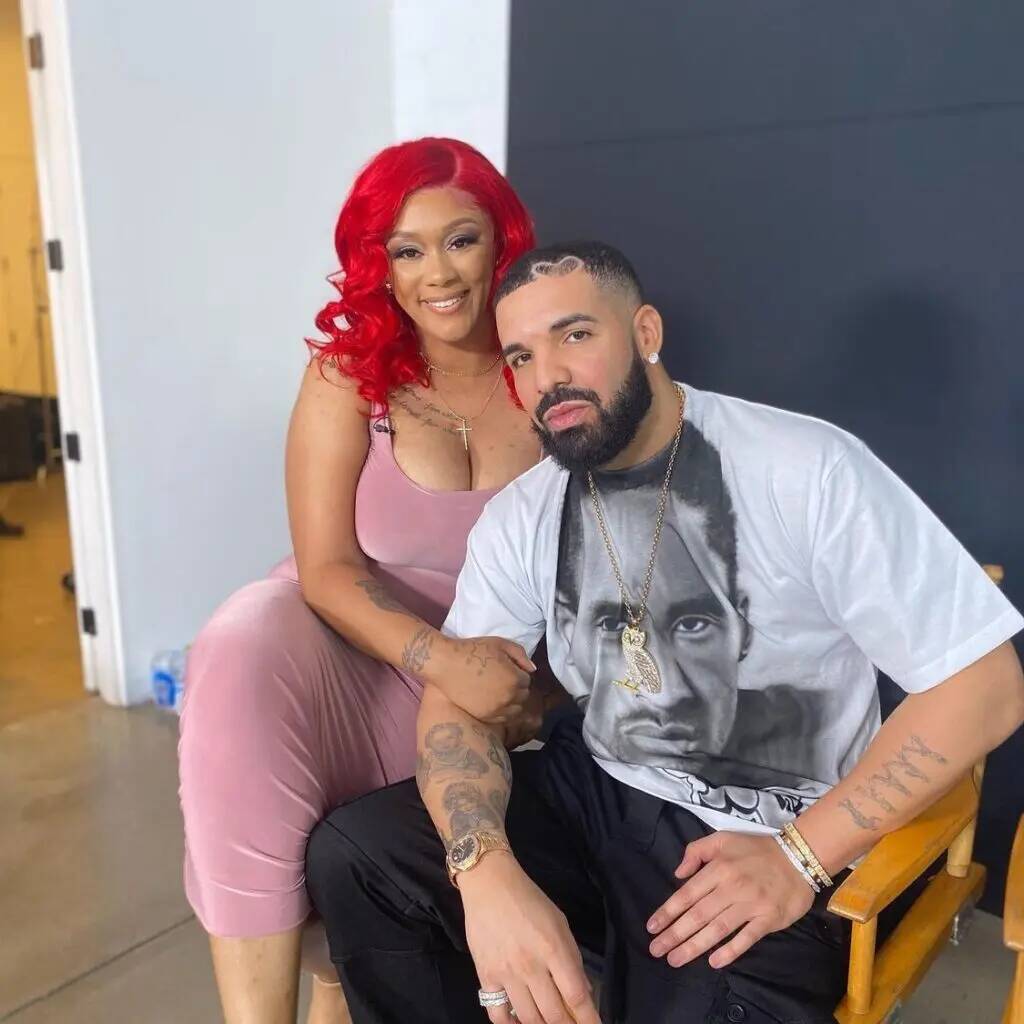 Drake pfp Profile Picture with Red Hair and Casual Style