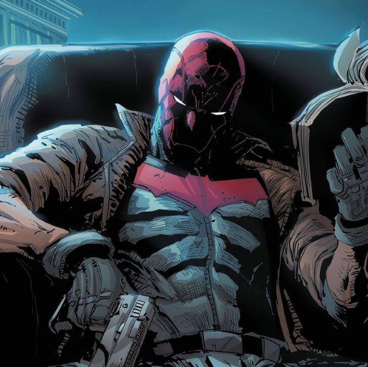 Red pfp Profile Picture Red Hood Comic Character Aesthetic
