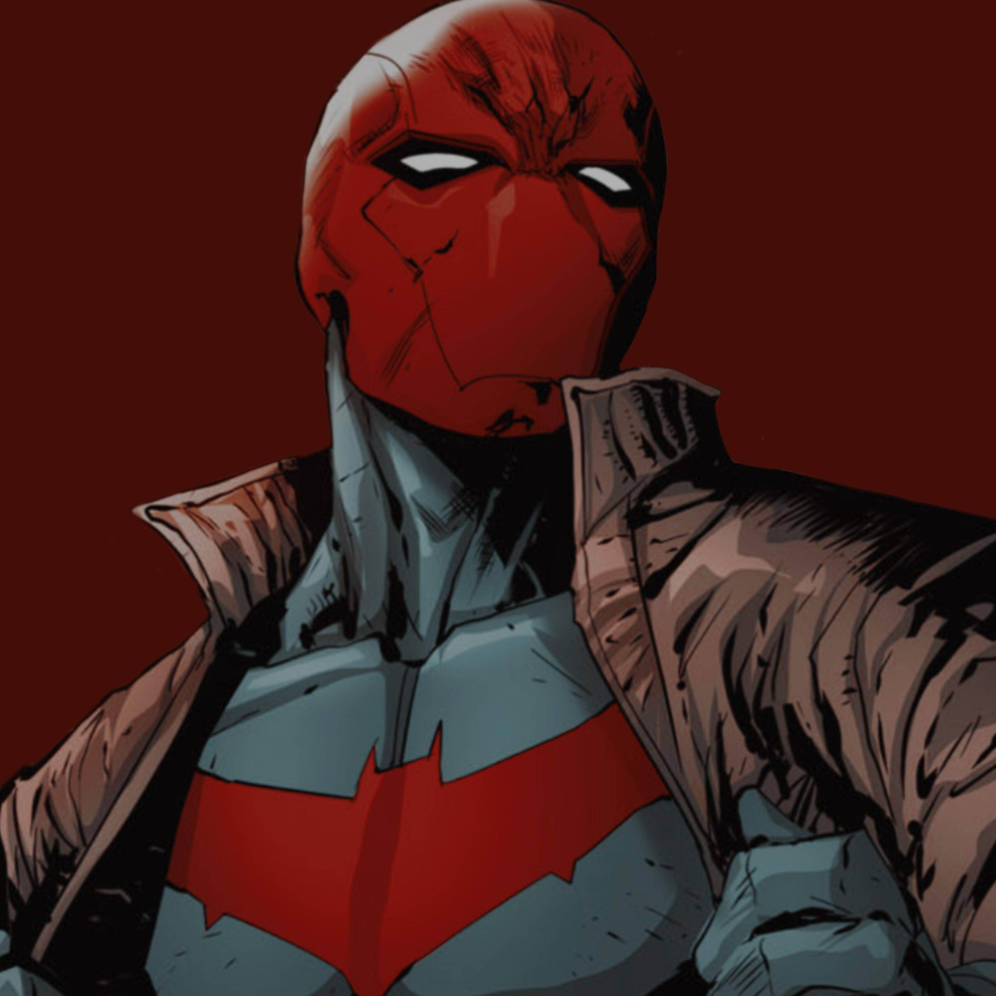 Red pfp Profile Picture Red Hood Comic Character Aesthetic