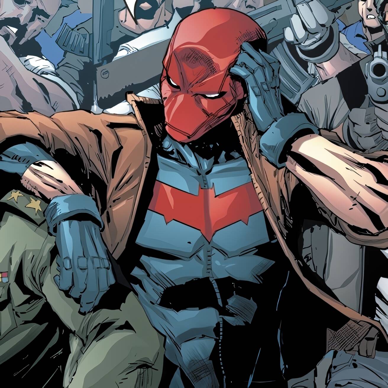 Red PFP Profile Picture: Bold Red Hero Aesthetic