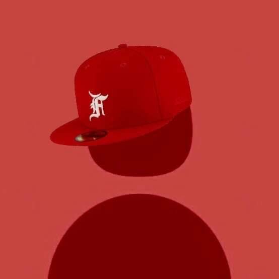 Red pfp Profile Picture Stylish Red Cap Minimalist Design
