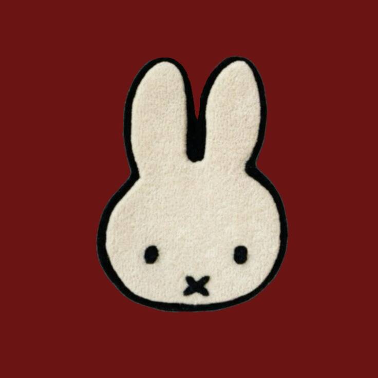 Red pfp Profile Picture Cute Bunny Design Aesthetic