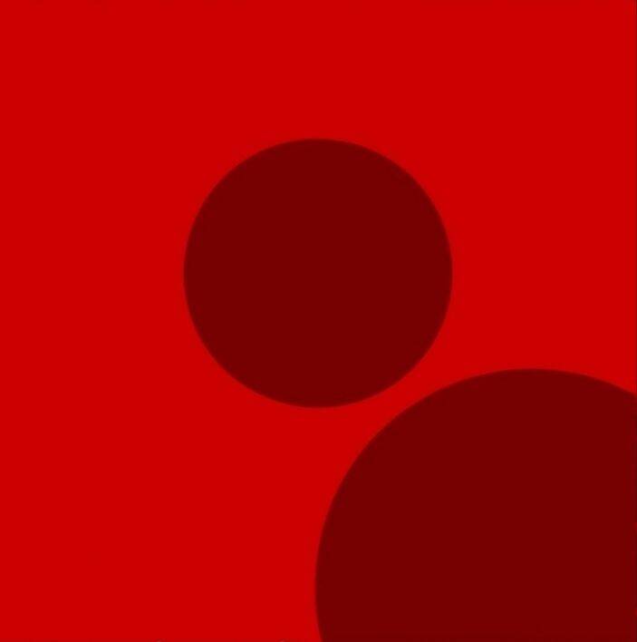 Bold Red pfp Profile Picture Minimalist Design