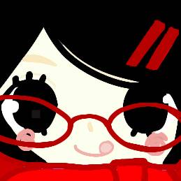 Cute Red pfp Profile Picture with Glasses Aesthetic