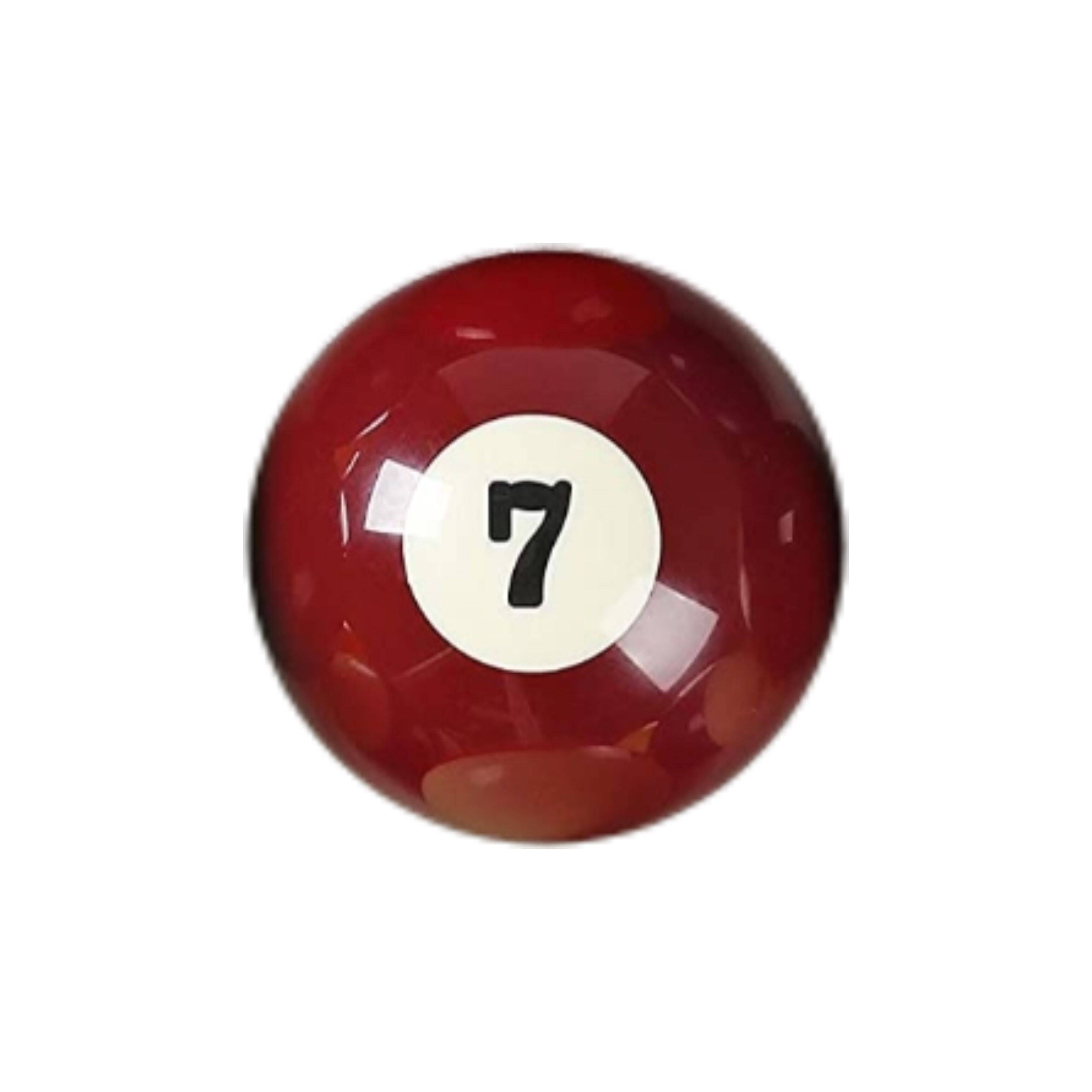 Red pfp Profile Picture Pool Ball Number 7