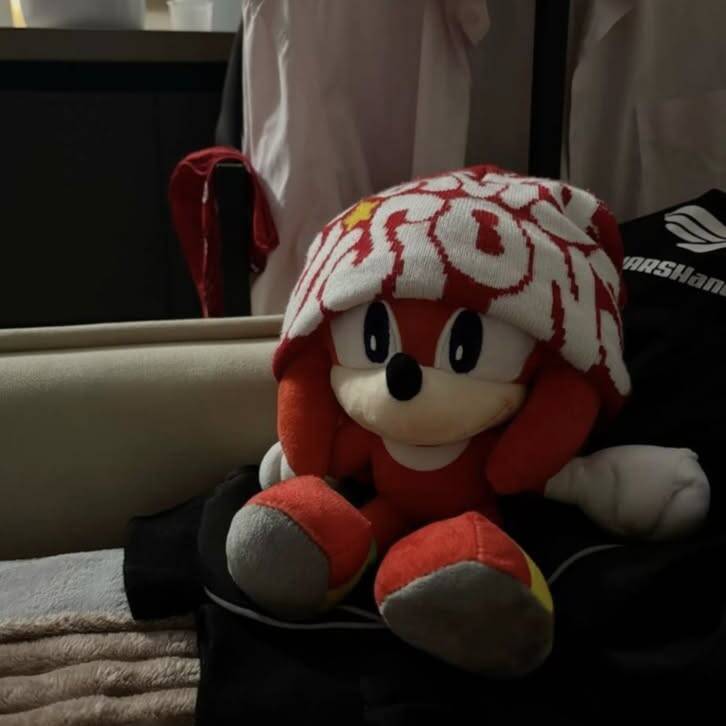 Red pfp Profile Picture Cute Plush Toy Red Aesthetic