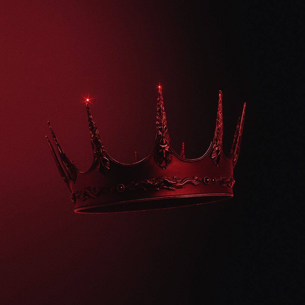 Red Crown Pfp Profile Picture Aesthetic Royal Dark Red