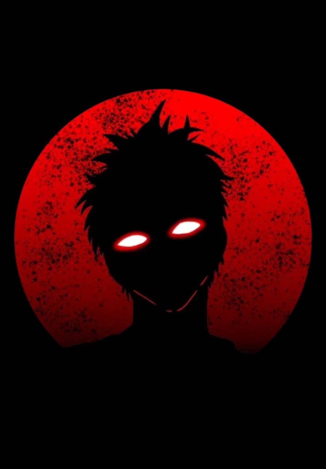 Red pfp Profile Picture Dark Aesthetic Mysterious Shadow