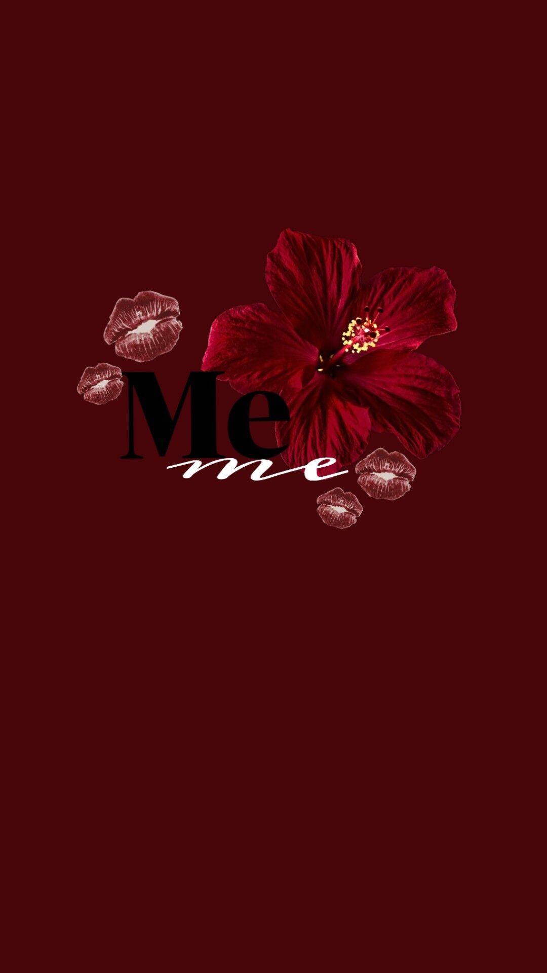 Red pfp Profile Picture Floral Hibiscus Me Aesthetic