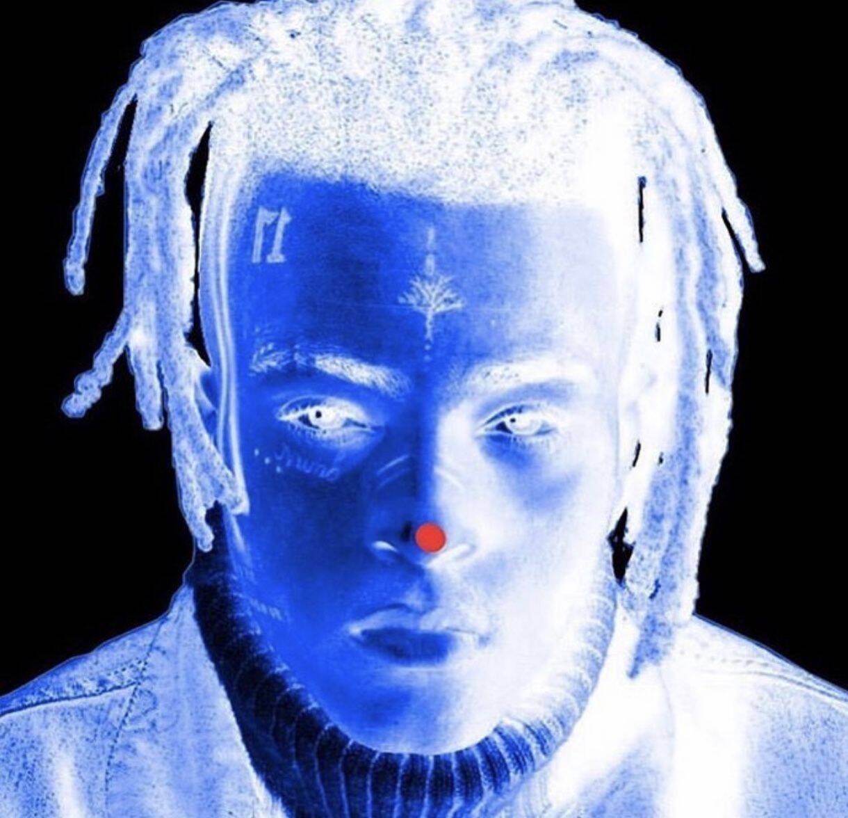 XXXTentacion pfp Profile Picture Inverted Colors
