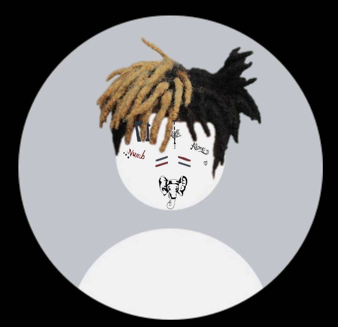 XXXTentacion pfp Profile Picture with Iconic Tattoos