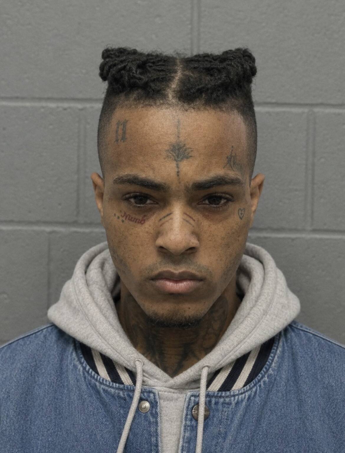 XXXTentacion pfp Profile Picture with Denim Jacket and Hoodie
