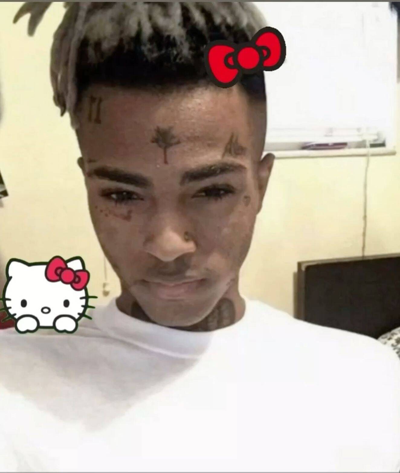 XXXTentacion pfp Profile Picture with Hello Kitty Aesthetic