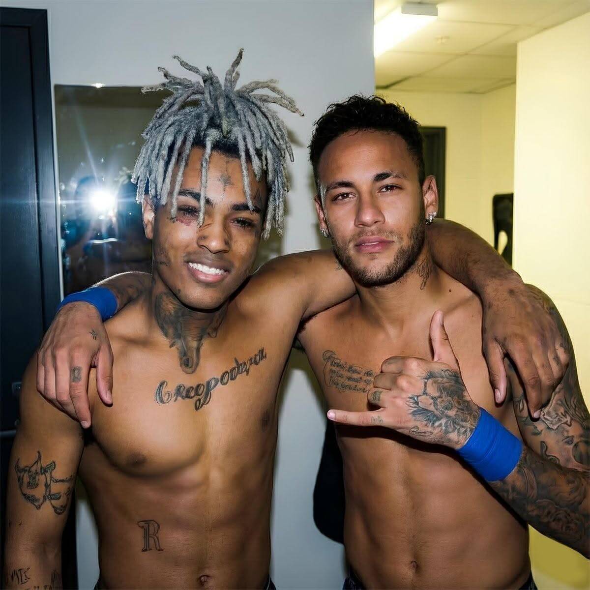 XXXTentacion pfp Profile Picture with Tattoos and Dreadlocks