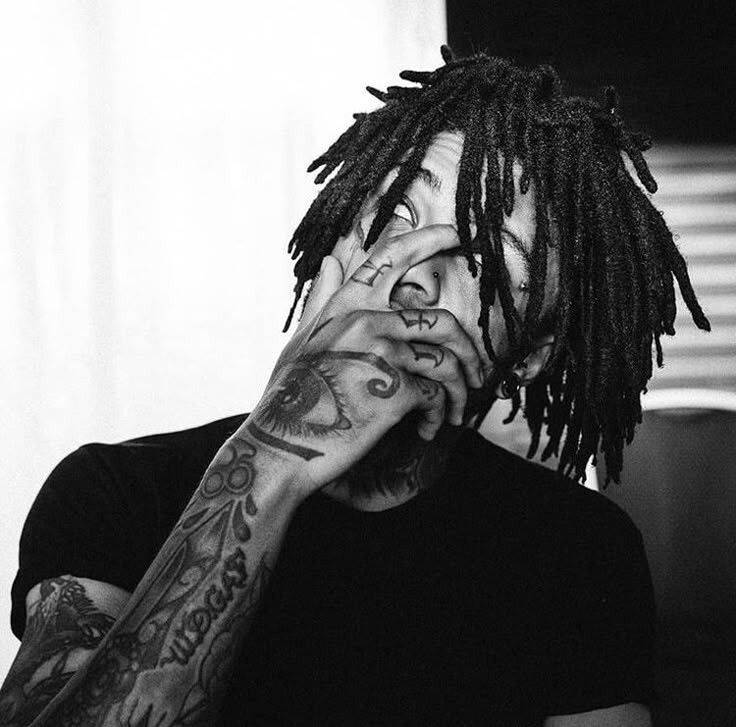 XXXTentacion pfp Profile Picture Dreadlocks and Tattoos